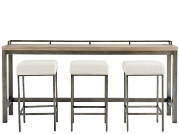 Thumbnail Mitchell Console Table with 3 Stools