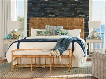 California king best sale rattan bed