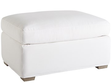 Thumbnail Malibu Slipcover Ottoman - Special Order