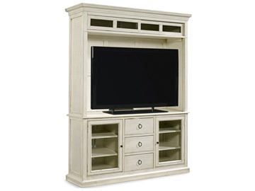 Thumbnail Entertainment Console with Hutch
