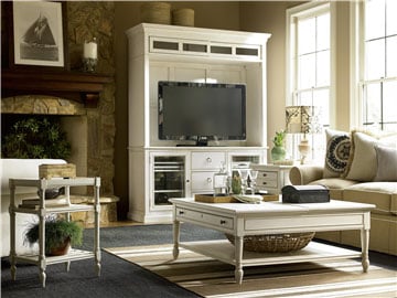 Thumbnail Entertainment Console with Hutch