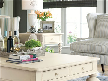 Paula Deen Home Dining Table In Tobacco