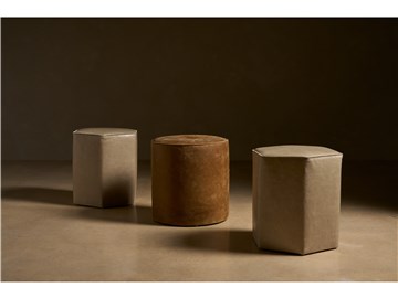 Thumbnail Gemma Round Ottoman - Special Order 2