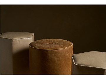 Thumbnail Gemma Round Ottoman - Special Order 3