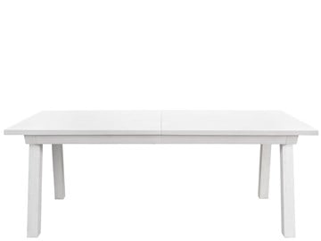 White on sale table rectangle