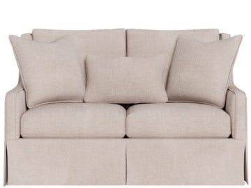 Thumbnail Hudson Skirted Loveseat - Special Order