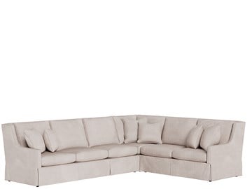 Thumbnail Hudson Skirted Sectional -Special Order