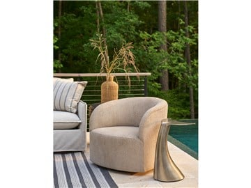 Thumbnail Exhale Swivel Chair Outdoor - Special Order 1