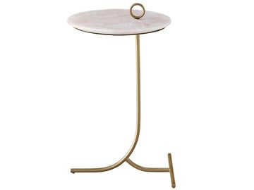 Thumbnail Rose Quartz Accent Table