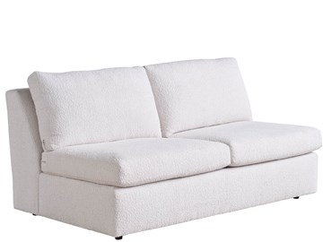 Thumbnail Modern U Choose Armless Loveseat - Special Order 2