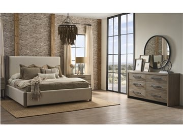 Thumbnail Boulder Upholstered Bed King