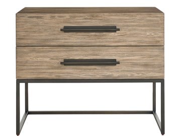 Thumbnail Boulder Metal Base Nightstand