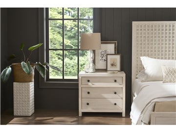 Thumbnail River Rock Three Drawer Nightstand