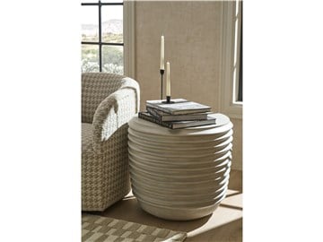 Thumbnail Dwell Linen Side Table 1