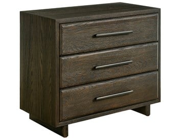 Thumbnail Sable Three Drawer Nightstand 2