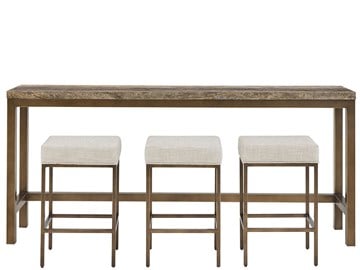 Thumbnail Brindle Console W Stools 1