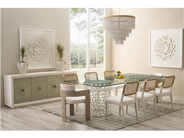 Thumbnail Coral Rectangle Dining Table 1