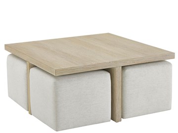 Thumbnail Dockside Cocktail Table with Ottomans 7