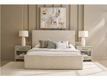 Thumbnail Drift Upholstered Bed King 1