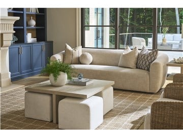 Thumbnail Dockside Cocktail Table with Ottomans 5