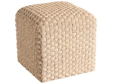 Thumbnail Woven Pouf 4
