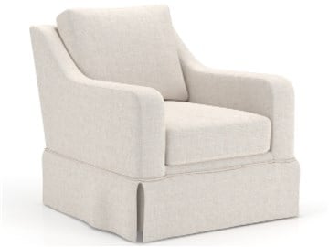 Filmore Skirted Swivel Chair - Special Order thumbnail