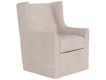 Newhall Slipcover Swivel Glider Chair - Special Order thumbnail