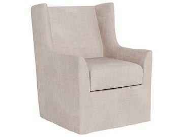 Newhall Slipcover Swivel Glider Chair - Special Order thumbnail