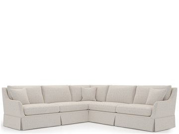 Thumbnail Henri Skirted Sectional - Special Order 3