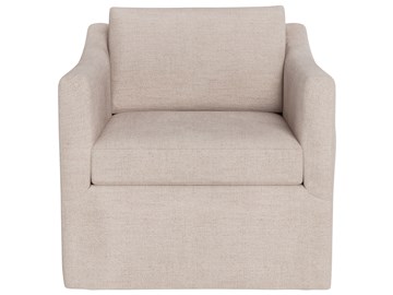 Thumbnail Asher Slipcover Swivel Chair - Special Order 2
