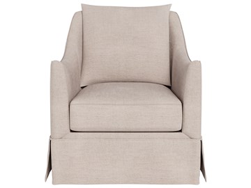 Thumbnail Portia Skirted Swivel Chair - Special Order 2