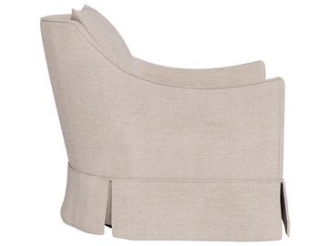 Thumbnail Portia Skirted Swivel Chair - Special Order 3