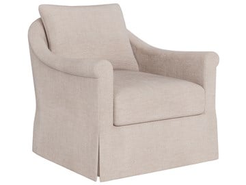 Rowan Skirted Swivel Chair - Special Order thumbnail