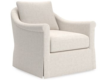 Rowan Skirted Swivel Chair - Special Order thumbnail