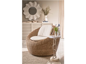 Thumbnail Sea Pod Swivel Chair 1