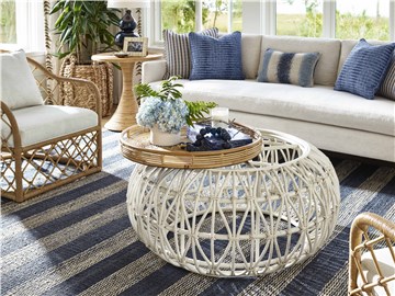 Getaway Coastal Living Home Collection Mallorca Cocktail Table