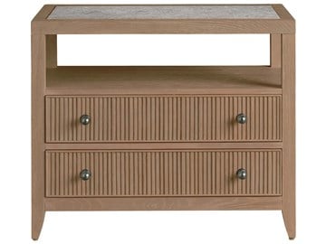 Carmen Two Drawer Nightstand thumbnail