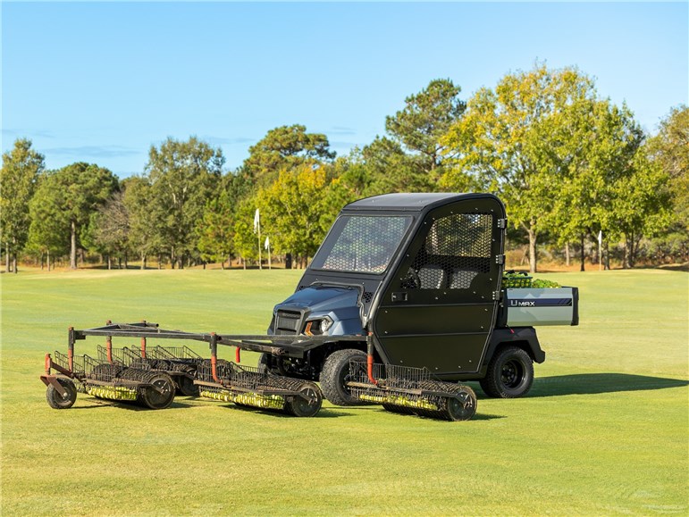 Golf cart lawn mower attachment best sale