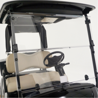 Polycarbonate Windshield, Clear Hinged